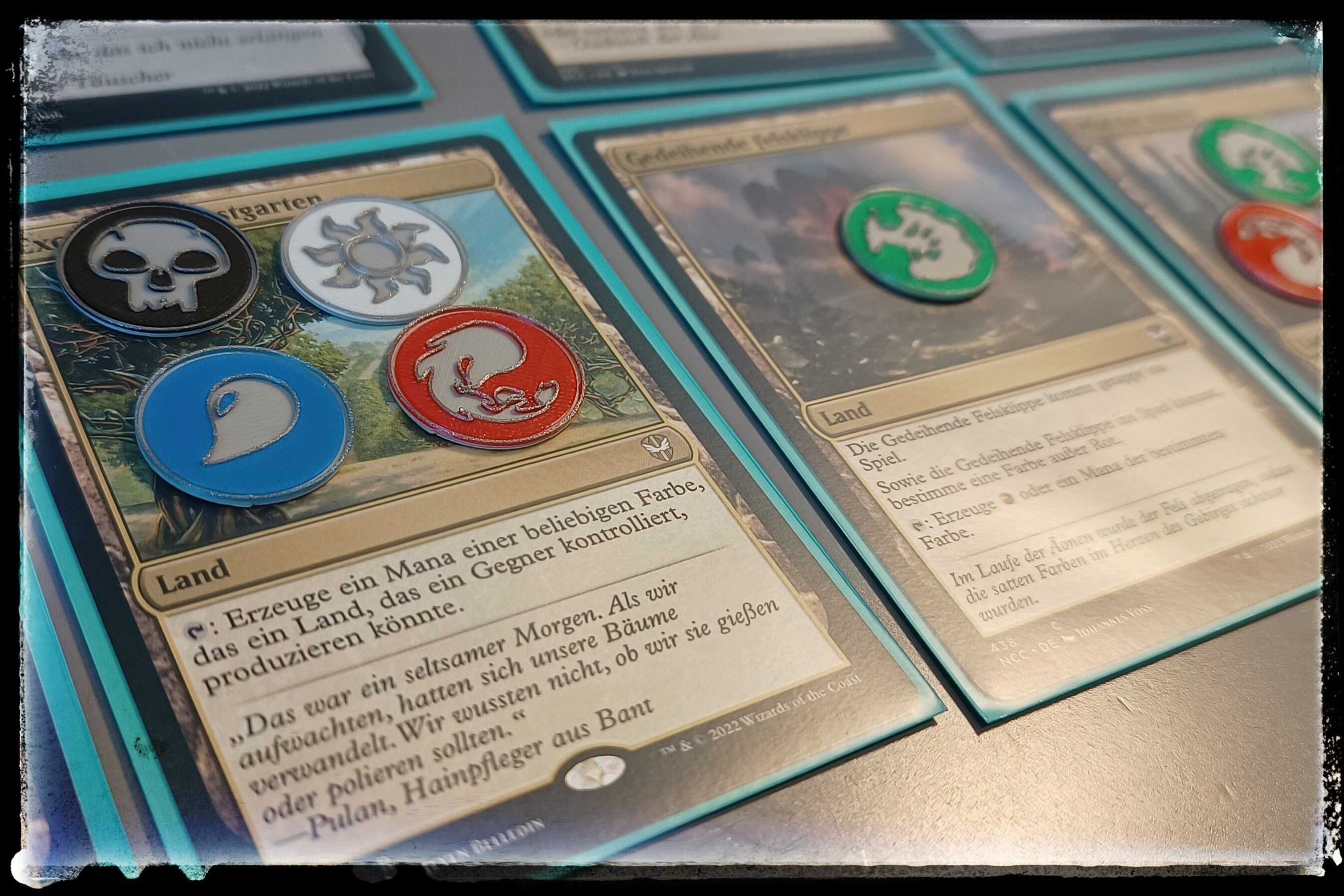 Magic the Gathering MTG Mana Counter / Tokens / Tokens Etsy