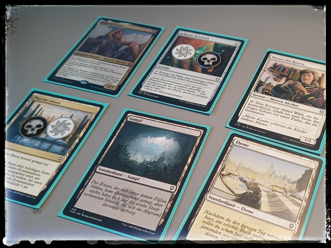 Magic the Gathering MTG Mana Counter / Tokens / Tokens Etsy