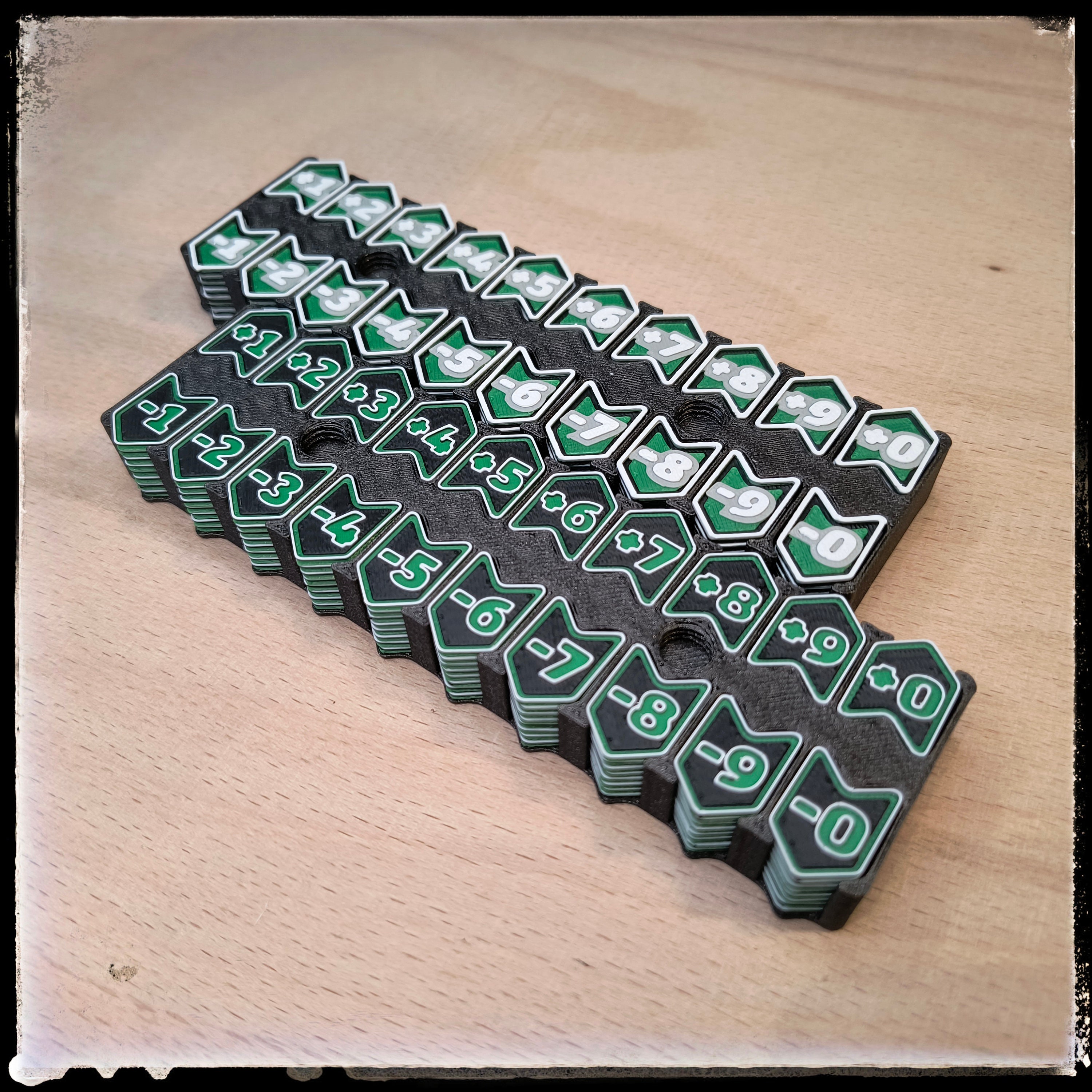 MTG Modular Buff Counter Set (160) – 3d-printed With Storage Box