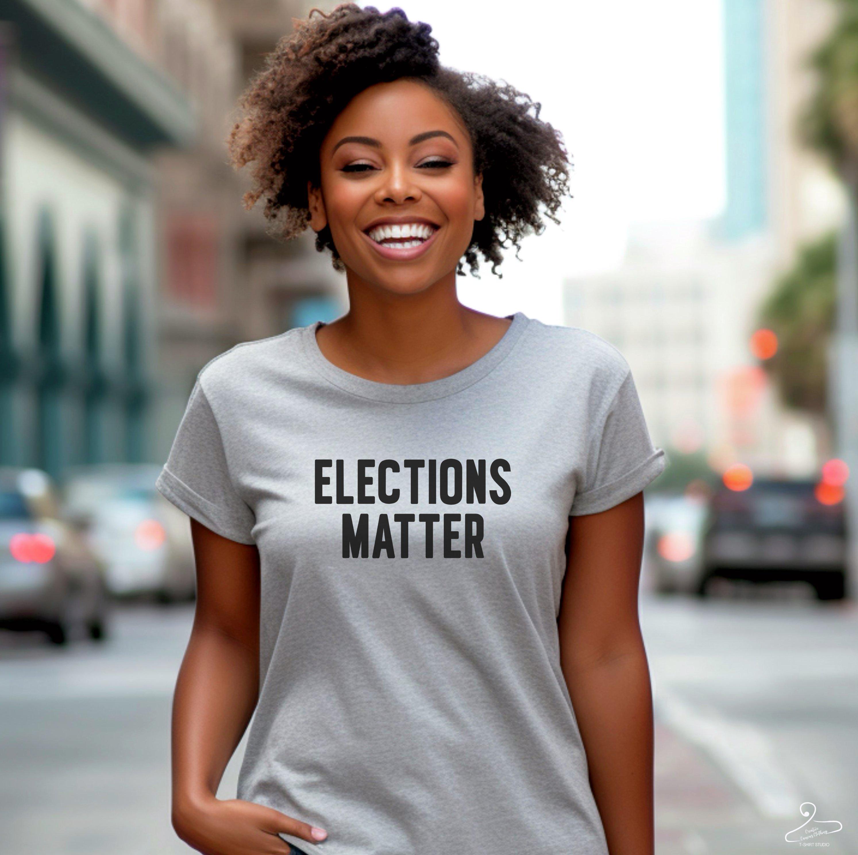 Maglietta di sostegno democratico di Kamala Harris per le elezioni