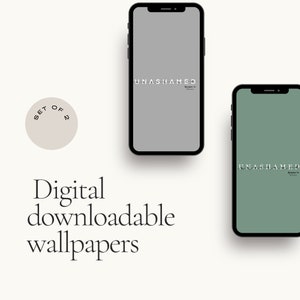 Phone Wallpaper Set | Phone Wallpaper Digital Download | Cute Phone Wallpaper | Phone Wallpaper Aesthetic | Bible Verse Phone Wallpaper