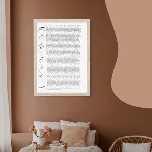 Romans 8 Printable Wall Art | Bible Verse Wall Art Download | Scripture Printable Wall Art | Scripture Wall Art | Romans Wall Art