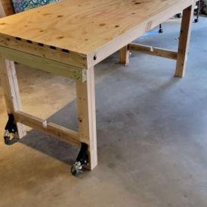 折りたたみ式、壁掛け可能な作業台、プランのみ