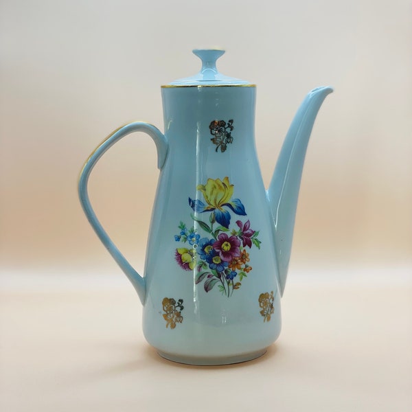 Vintage Floral Teapot - Perfect for Tea Time