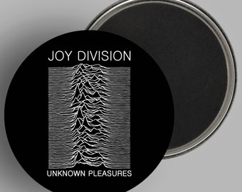 Joy Division Unknown Pleasures Album Large Magnet New Wave Punk 80s Music Gift Music Magnets New Wave Music Art Handmade Magnets Music Lover