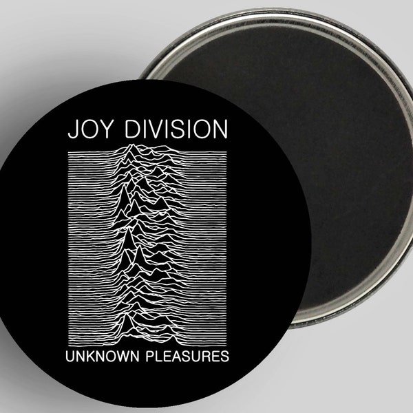 Joy Division Unknown Pleasures Album Magnet New Wave Punk 80s Music Gift Music Magnets New Wave Music Art Handmade Magnets Music Lover Gift