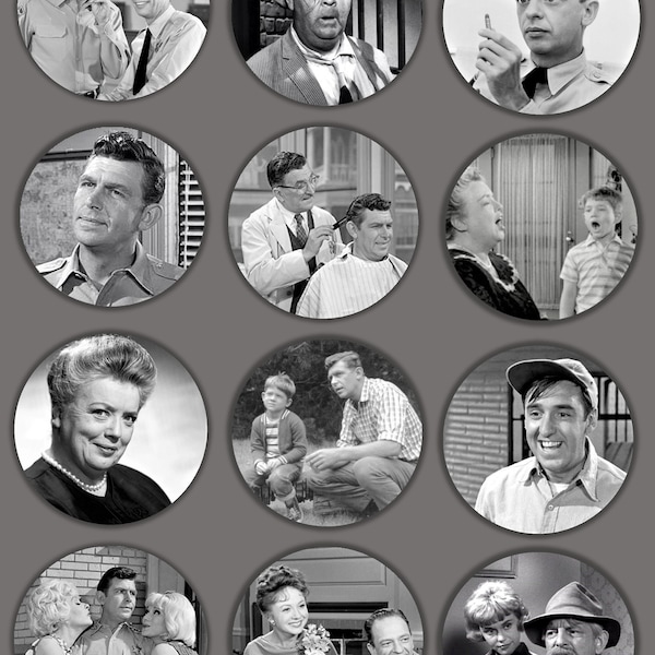 The Andy Griffith Show Magnet Collection Retro TV Magnets Don Knotts Art Country Kitchen Decor