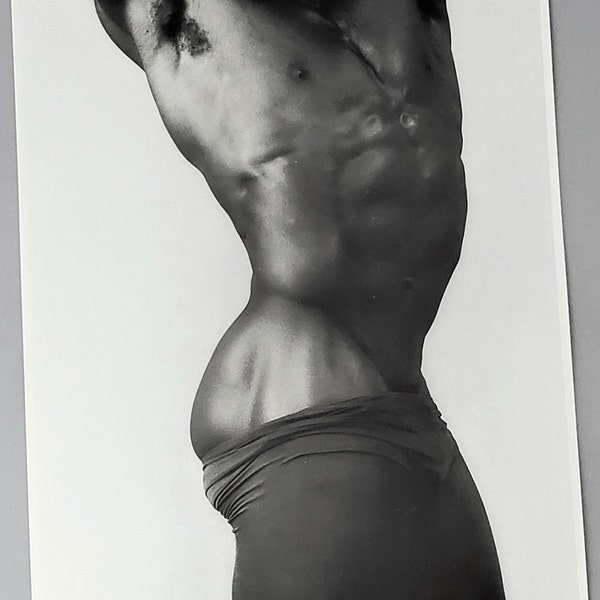 Robert Mapplethorpe Vintage Print Black Male Model Photography