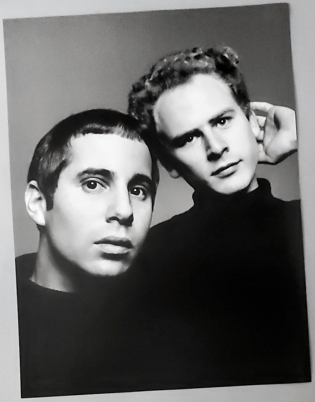 Simon and Garfunkel Poster Bookends Album Bedroom Wall Decor Black