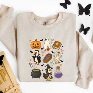 Halloween Sweatshirt for Girls, Coquette Halloween, Coquette Shirts, Toddler Shirts, Retro Girls Outfit, Trendy Fall Sweatshirt for Kids