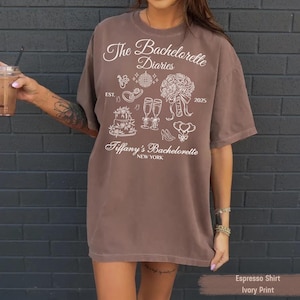 Bachelorette Diaries Shirt Custom Bachelorette Party Shirts Bach Shirts Bachelorette Shirts Princess Diaries Shirts Comfort Colors Shirts