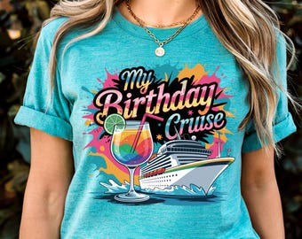 My Birthday Cruise 2025 Shirt,Cruise Group Shirt,Cruise Crew,Birthday Cruising Shirt,Family Cruise,Cruise Bday Party,Birthday Cruise Gift