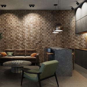 Oak wood 3D wall panel &quot;Dominus Rustic&quot;