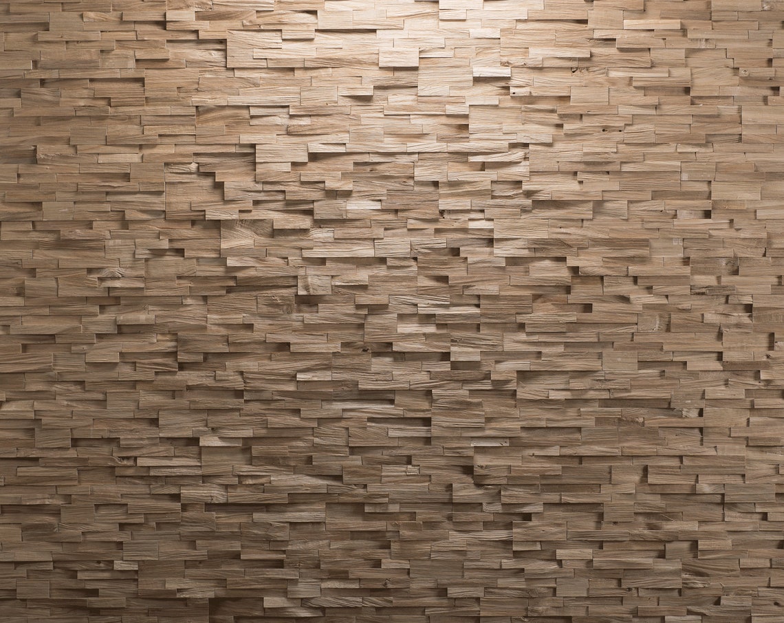 Oak Wood 3D Wall Panel "deja Vu" - Etsy UK