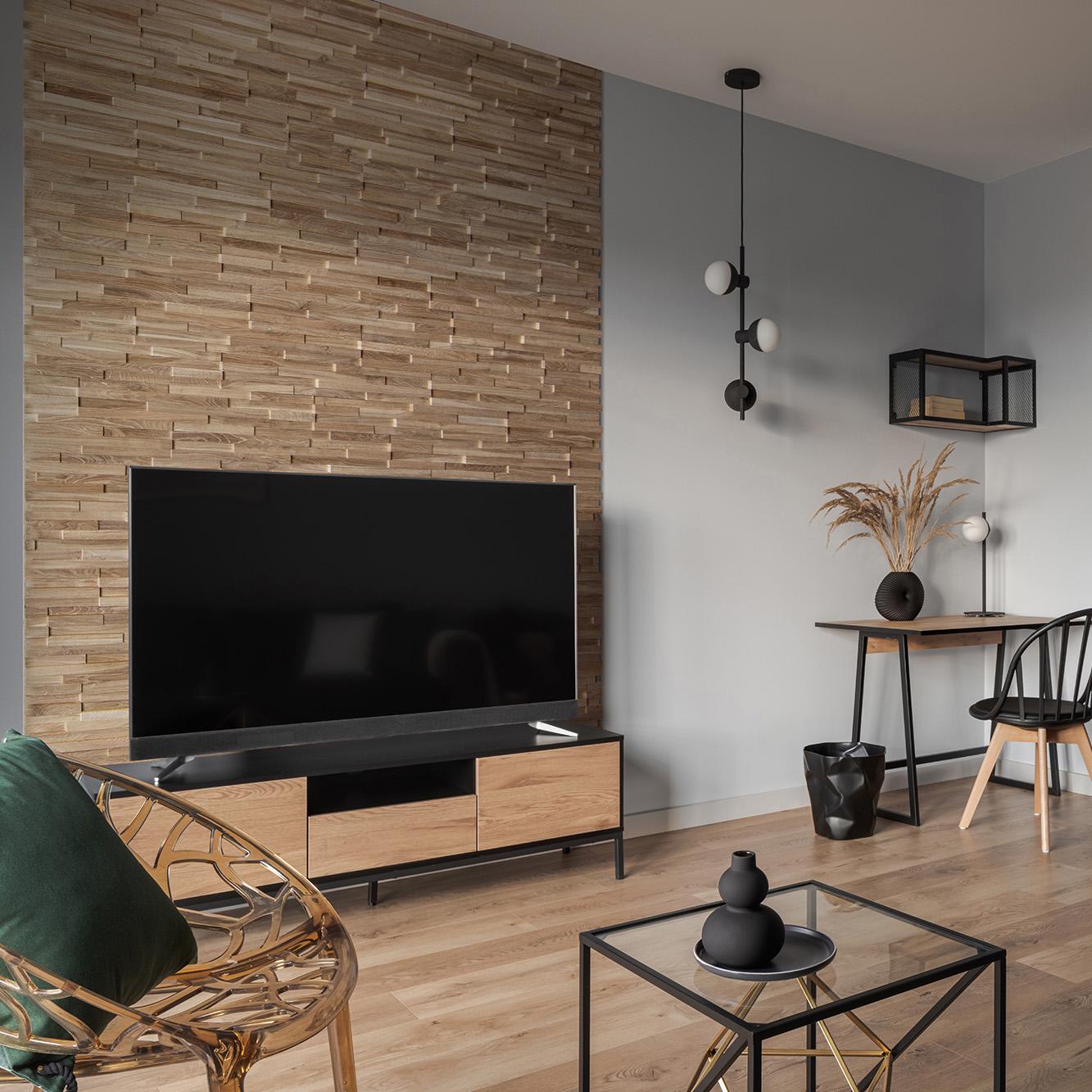Oak Wood 3D Wall Panel "correctus" - Etsy