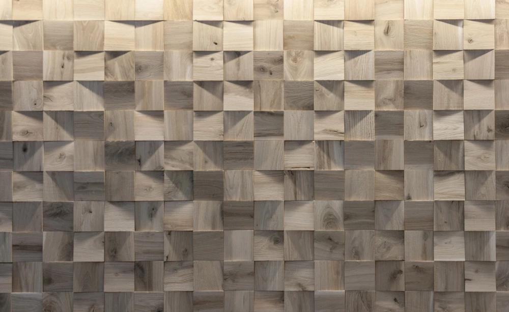 Oak Wood Wall Panel – 3D Solid Oak Design "dominus Rustic" - Etsy UK