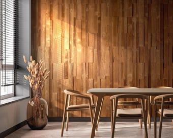 Wood Wall Panels – 3D Thermowood Wall Panel for Modern Interiors