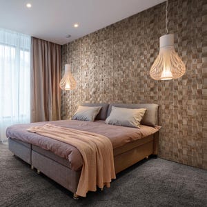 "Eichenholz Wandplatte - 3D Massivholz ""Dominus Rustic"""