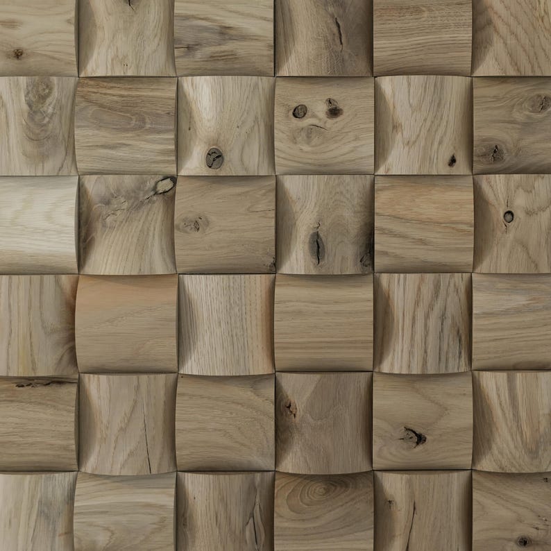 Rustic Oak 3D Wall Panel – Rubato Design - Etsy UK