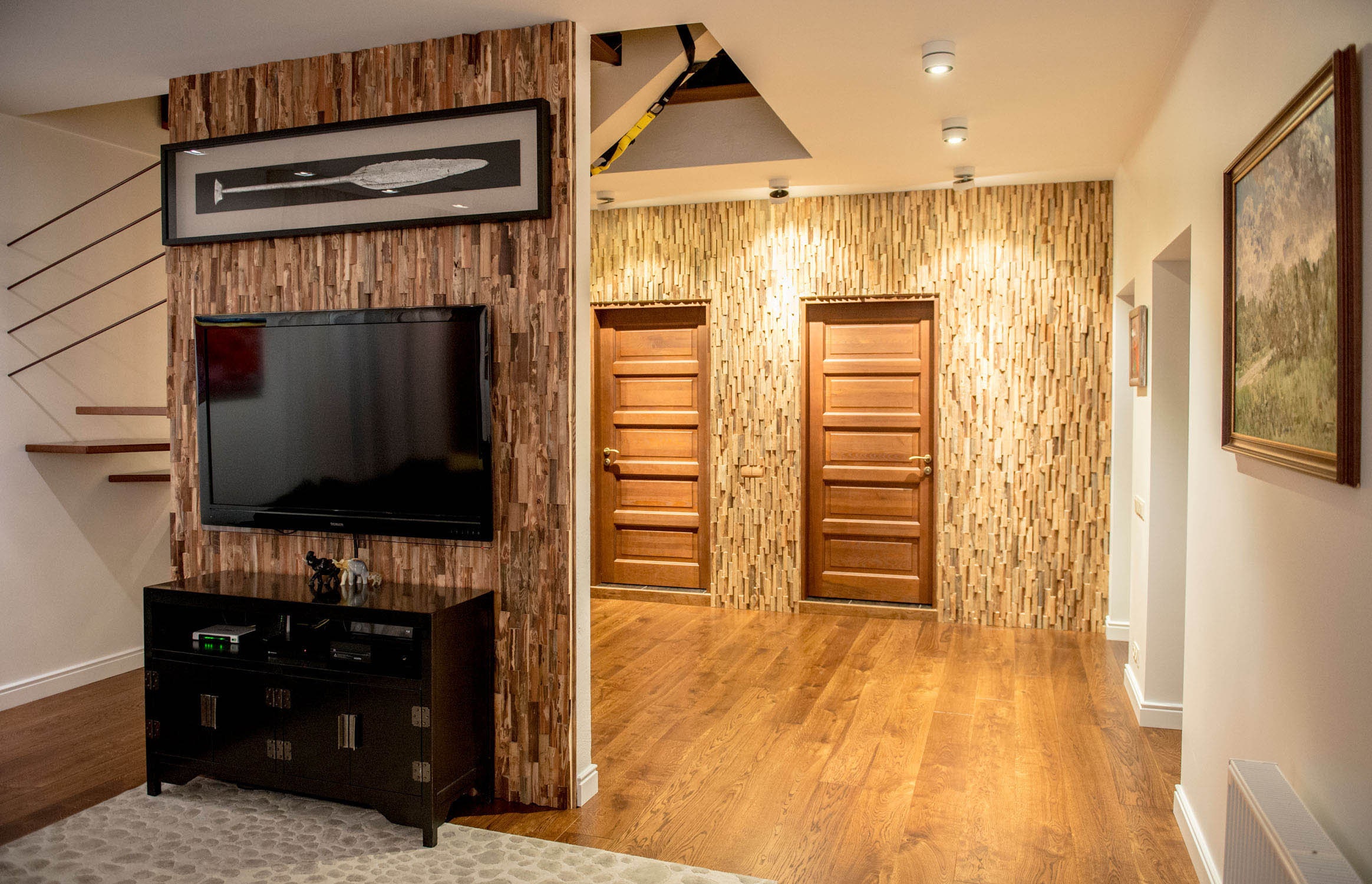 Old Wood Wall Cladding, Natural Vintage, Wood, Wall Panels, Wall Decoration, Wooden Cladding, Wooden Wall Design, Marbel Wall Design (1m2 - View #3