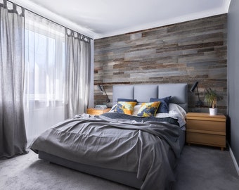 Altholz Wandplatte ""Silber"""
