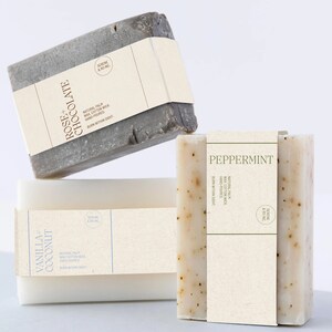 Editable Soap Label Template Canva, Soap Band Template, Soap Bar Labels ...