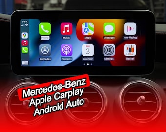 Mercedes Benz Comand NTG 5.5 Audio 5.5 Activación de Apple Carplay y Android Auto