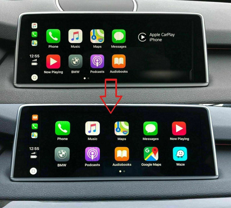 BMW Apple CarPlay Android skärmspegling, EVO helskärm (digital nedladdning) bild 1