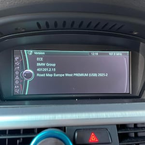 Original BMW Navi Kartenaktualisierung BMW Europa Premium 2025-2 Map + Premium 2025-2 FSC Code
