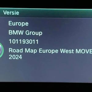 Original BMW Navi Kartenaktualisierung BMW Europa Move 2024 Map + Move 2024 FSC Code
