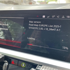 Original BMW Navi Kartenaktualisierung BMW Europa Mgu Live 2025 Map + Mgu Live 2025 FSC Code