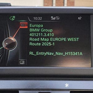 Original BMW Navi Kartenaktualisierung BMW Europa Route 2025-1 Map + Route 2025-1 FSC Code