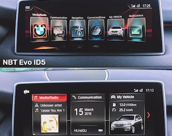 BMW Idrive Evo ID5 till ID6 uppgraderingskodning via USB eller ENET-kabel