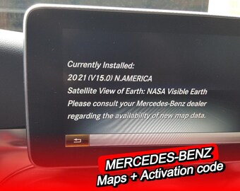thumbnail image 2 of Mercedes-Benz COMAND NTG 5.2 Map Update SD Card V15 2021 - North America, With Activation Code 2 of 6