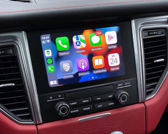 Porsche PCM4 Apple CarPlay Android Auto-aktivering (Cayenne, Macan, 718, 991)