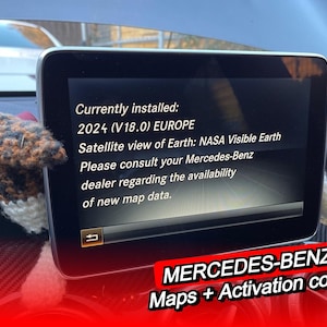 Aggiornamento mappa Mercedes Benz EUROPE COMMAND NTG 5s1 + codice di attivazione Europa V18 2024