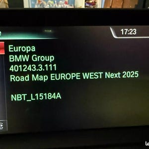 Originele BMW navigatiekaartupdate BMW Europe Next 2025 Map + Next 2025 FSC-code