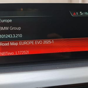 Kaartupdate BMW Europa Evo 2025 + FSC-code Europa 2025 voor Evo ID 5/6-eenheden