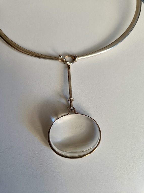 Vivianna Torun Georg Jensen Dew Drop Necklace wit… - image 3