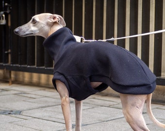 Ren - Sleeveless Sighthound Jumper In Black Organic Combed Cotton