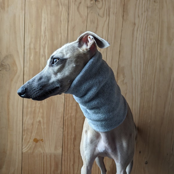 DILLON - Grey Anti Pill Polar Fleece Sighthound Snood