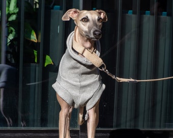 Ren - Sleeveless Sighthound Jumper In Grey Organic Combed Cotton