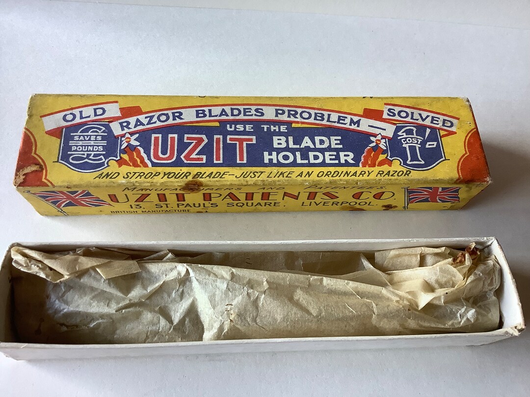 Early 20th Century Safety Razor Blade Holder/ Stropper Etsy