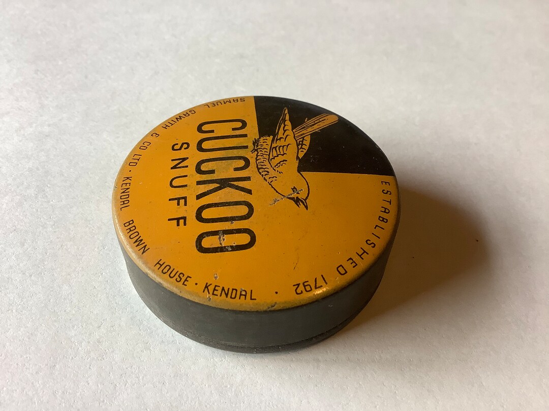 Vintage Snuff Tin Samuel Gawith 'cuckoo Snuff' Etsy