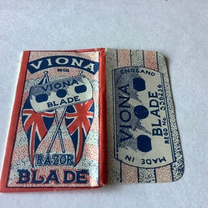 ヴィンテージカミソリ刃とラッパー「Viona」イギリス