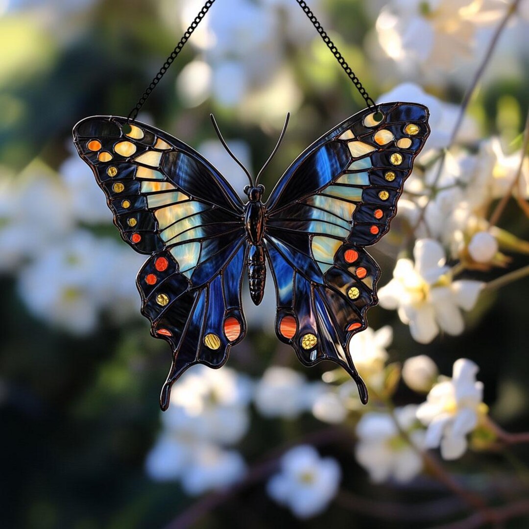 Yellow Swllowtil Butterfly Sunctcher Crylic Kuwit | Ubuy