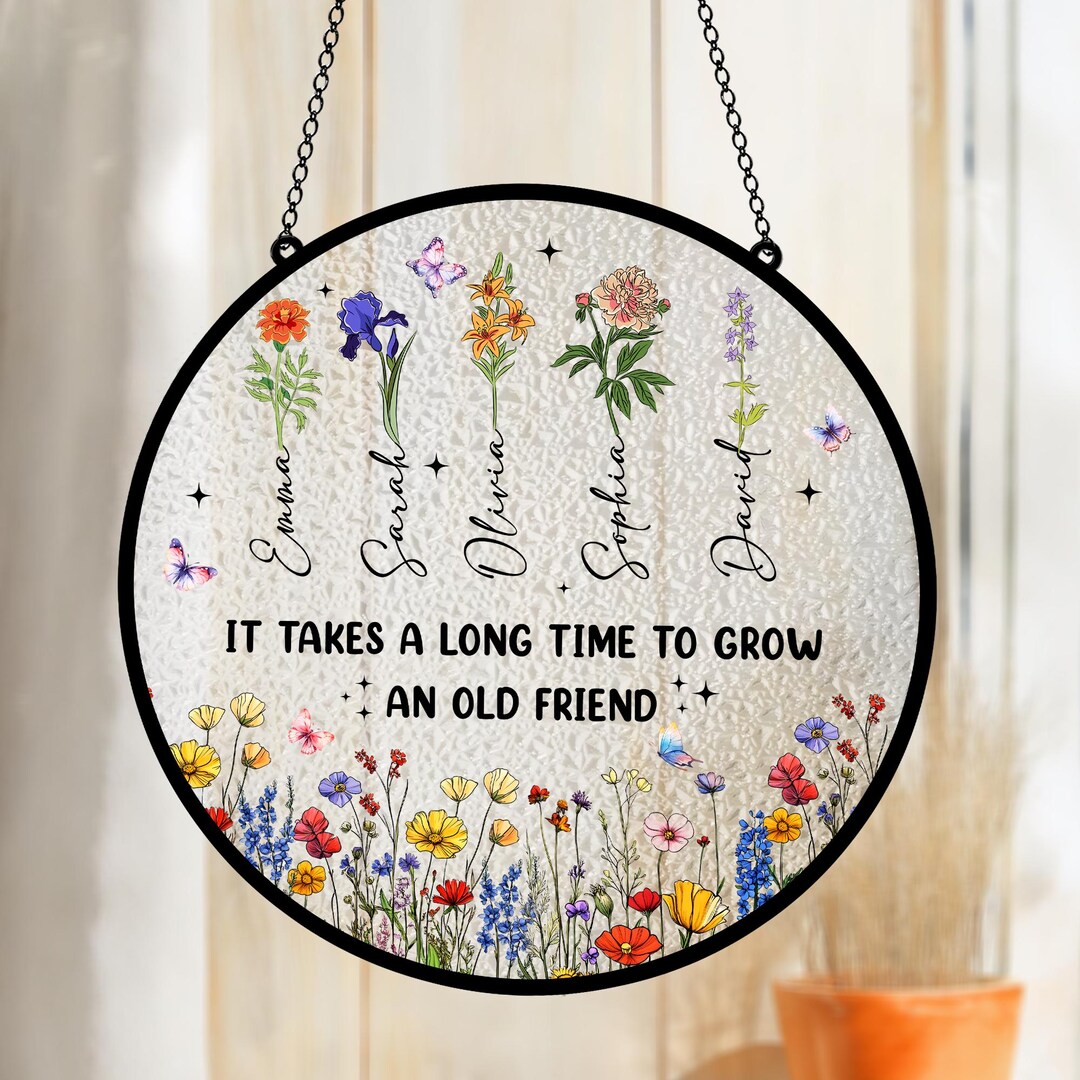 Piatto Portagioie Con Fiori Di Nascita Personalizzato, Piatto Portaanello Con Fiori Di Bellezza, Regalo Di Compleanno Perfetto Per Lei, Piatto Portaoggetti In Ceramica, Regalo Di Nozze Per Damigella D'onore - Italia - 4