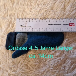 Single-layer boiled wool gloves, merino wool, wool cuffs, various colors and sizes, winter gloves, children's and adult sizes image 15