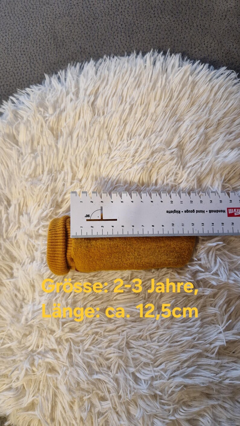 Single-layer boiled wool gloves, merino wool, wool cuffs, various colors and sizes, winter gloves, children's and adult sizes image 14