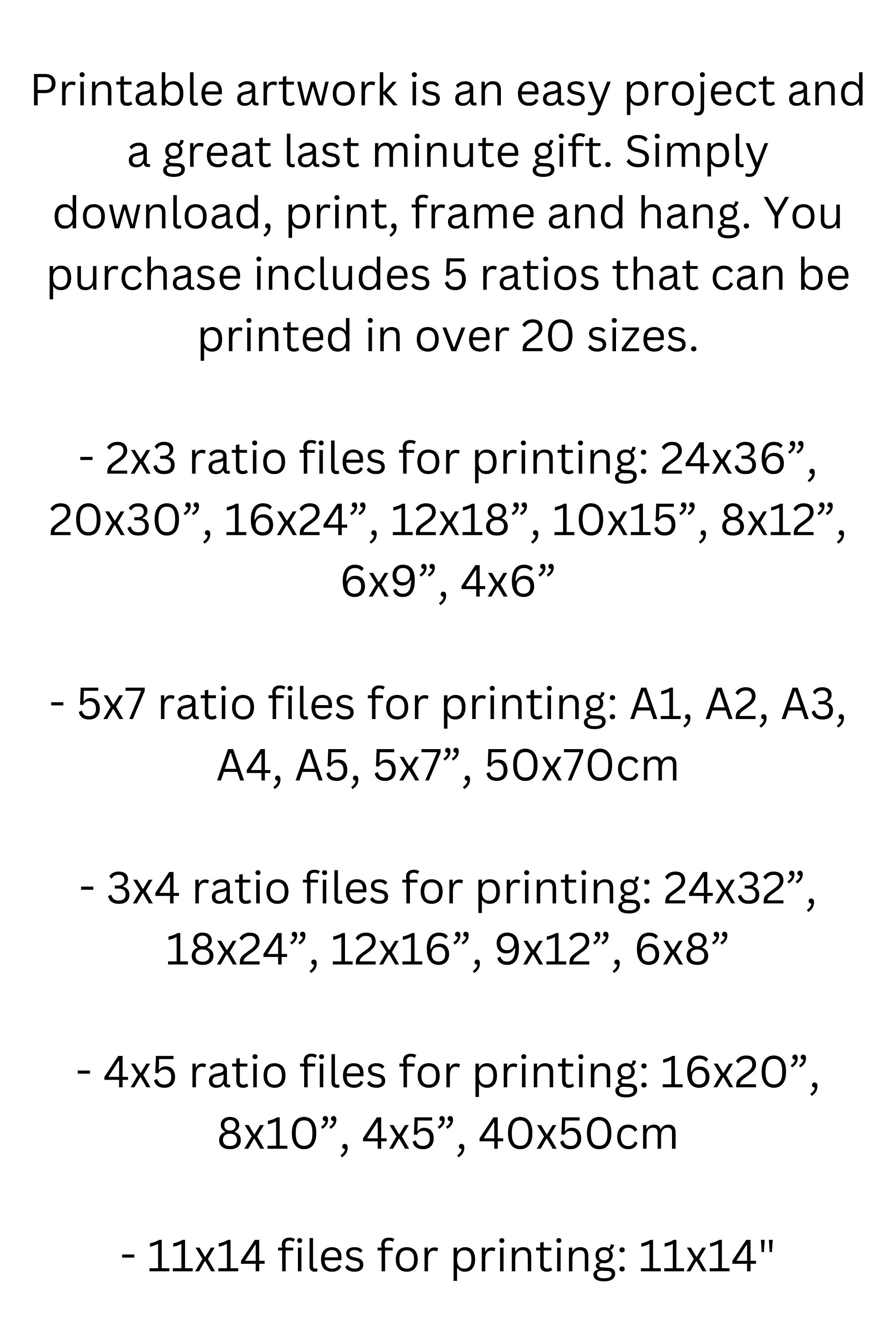 Printable Wall Art, Wall Décor, Unique Wall Art, Set of 3 Prints